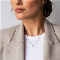 Collana Ti Sento Milano Donna in Argento Zircone 3845ZI/42 - 3845ZI/42